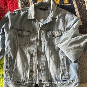 L Lucky brand jean jacket